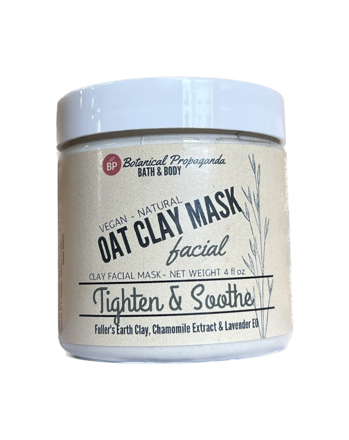 Oat Clay Mask (tighten & sooth)