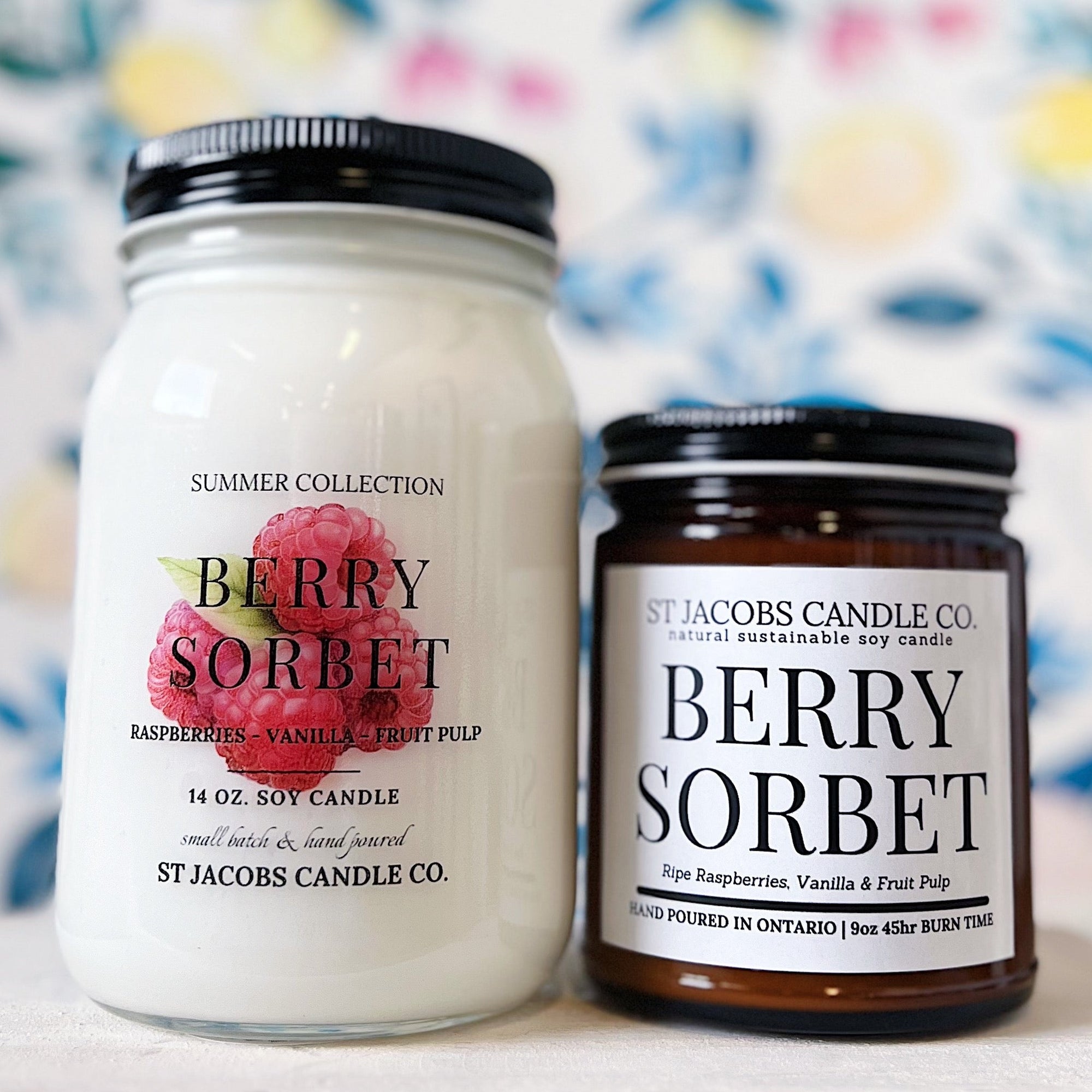 Berry Sorbet Natural Soy Candle - Summer '24 Collection