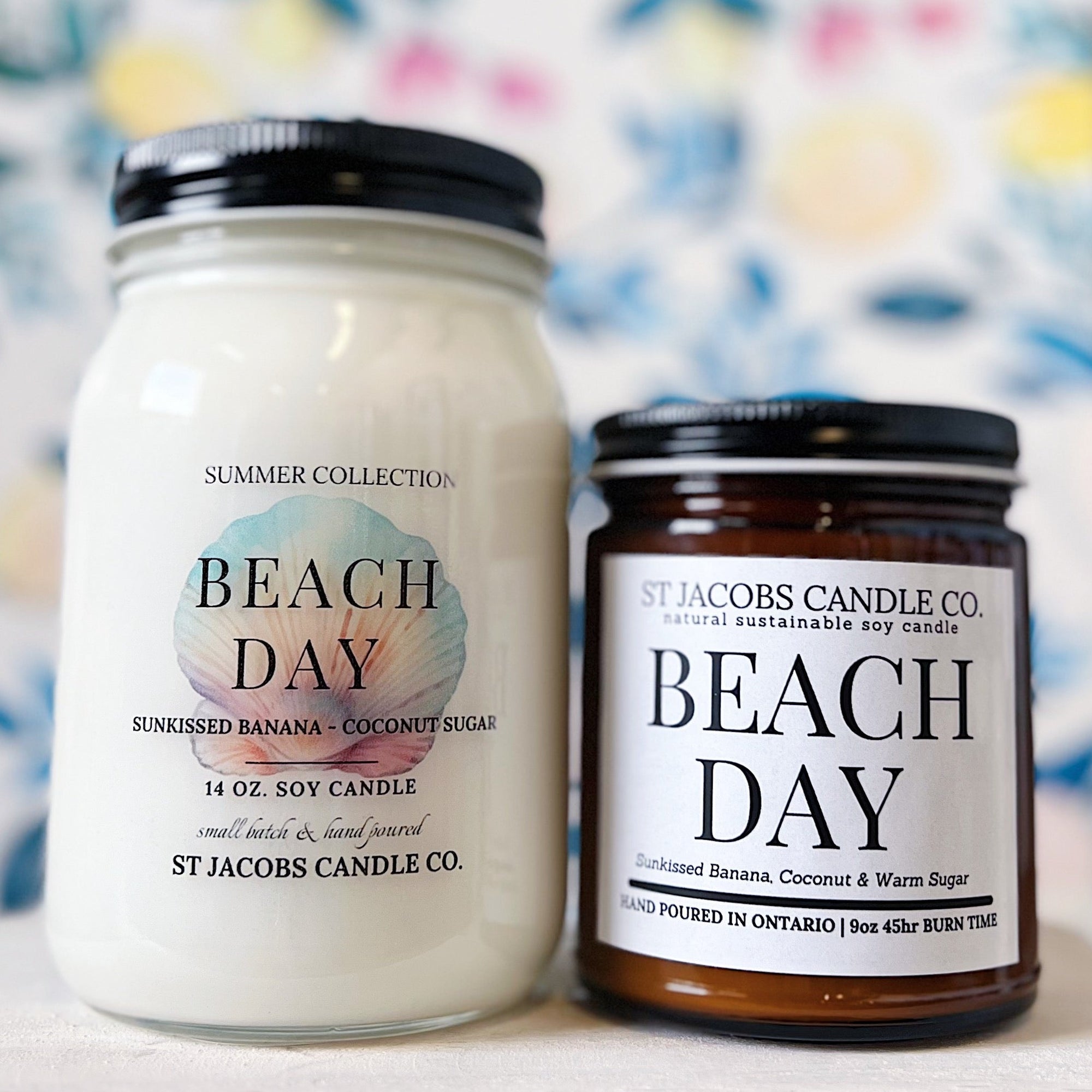 Beach Day Natural Soy Candle - Summer '24 Collection