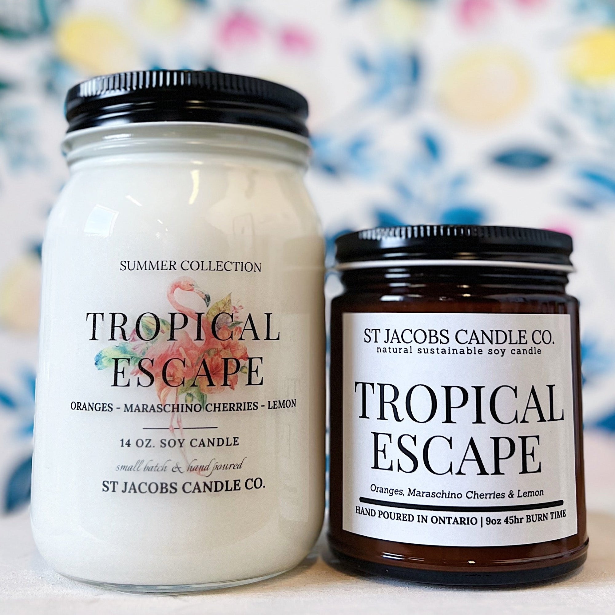 Tropical Escape Natural Soy Candle - Summer '24 Collection