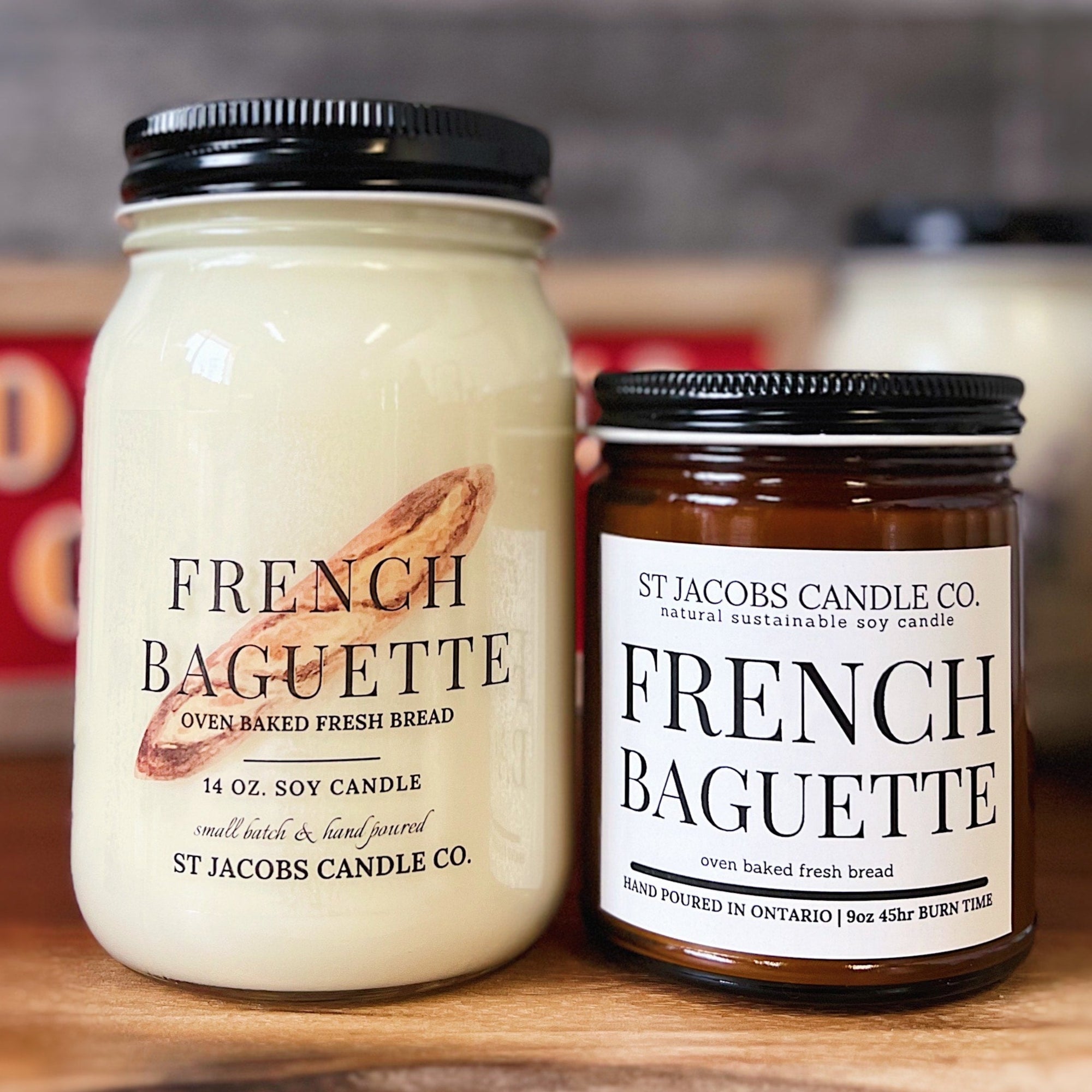 "FRENCH BAGUETTE" Natural Soy Candle