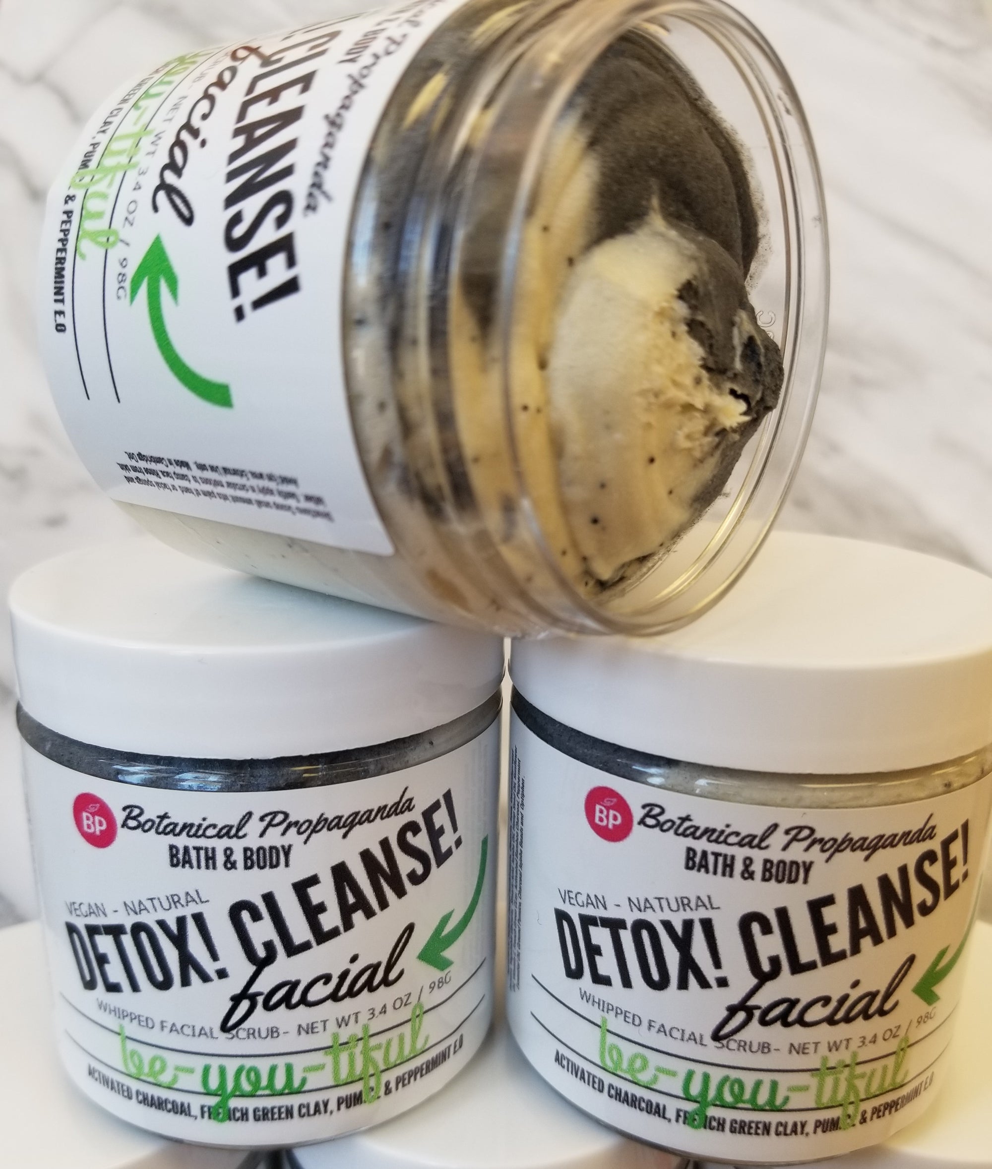 DETOX CLEANSE WHIPPED FACIAL SCRUB REVIEW By Alyssa Amber Bath & Beauty