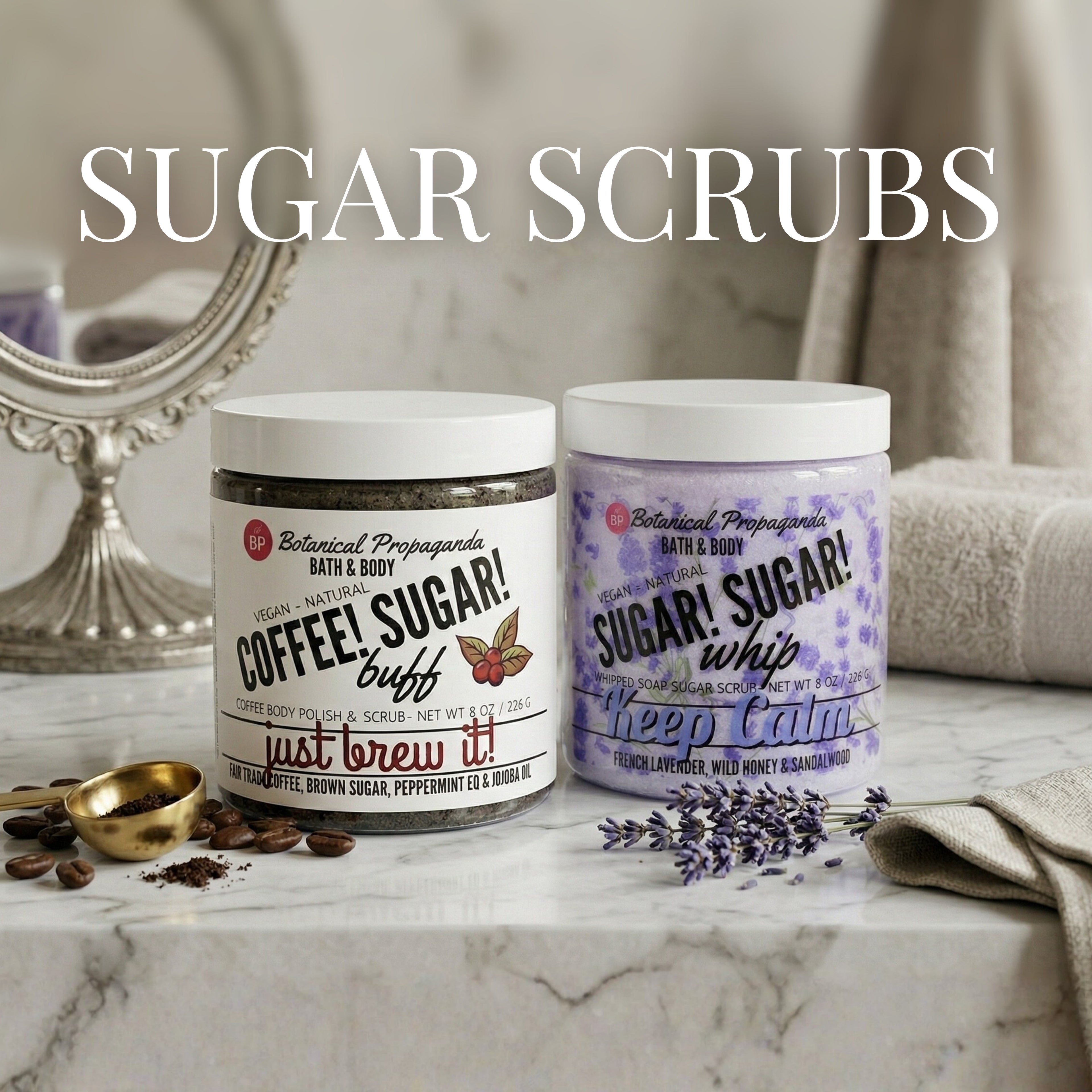 Sugar Scrubs- Whip & Buff