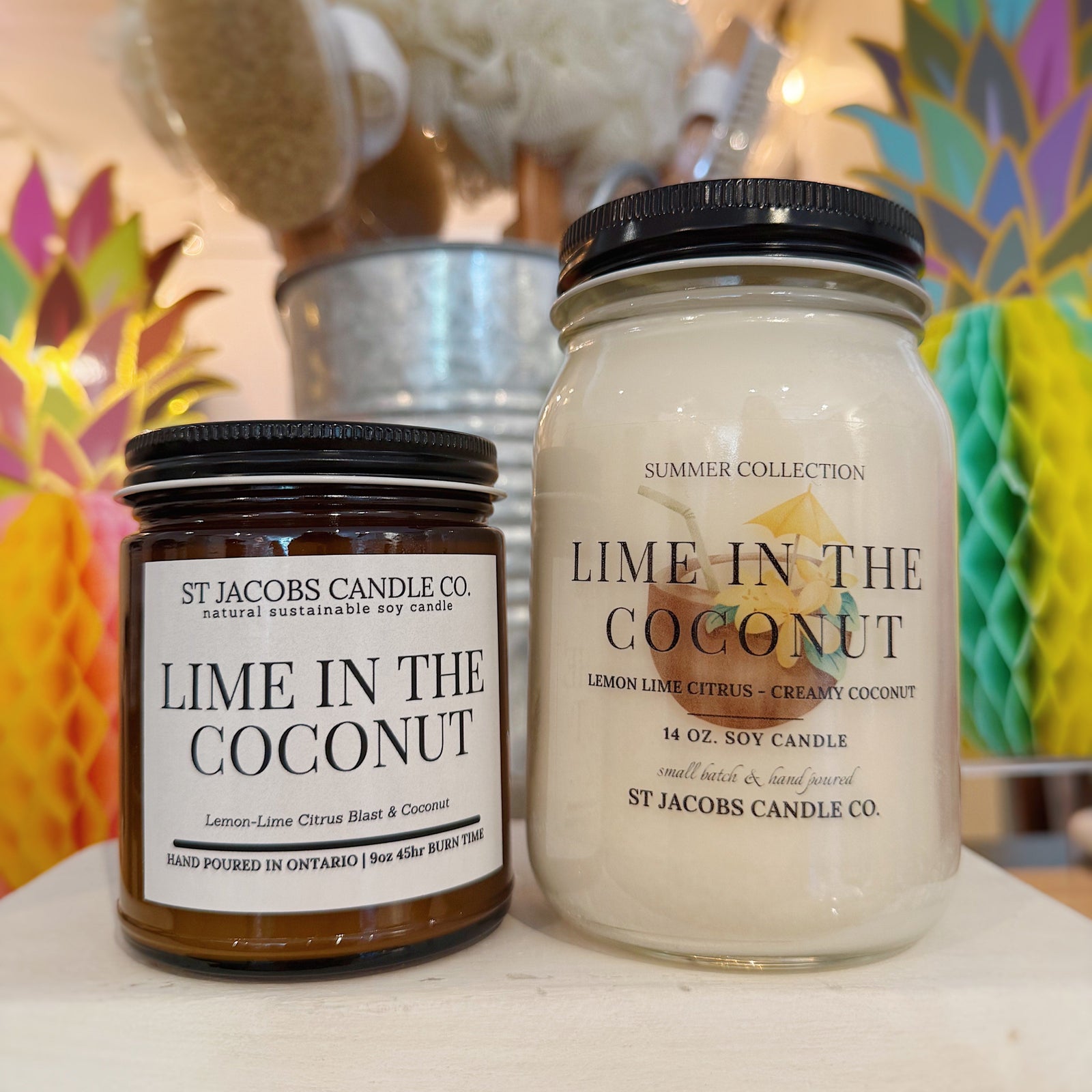 Lime In The Coconut Natural Soy Candle - Summer '25 Collection