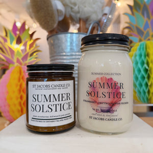 Summer Solstice Natural Soy Candle - Summer '25 Collection