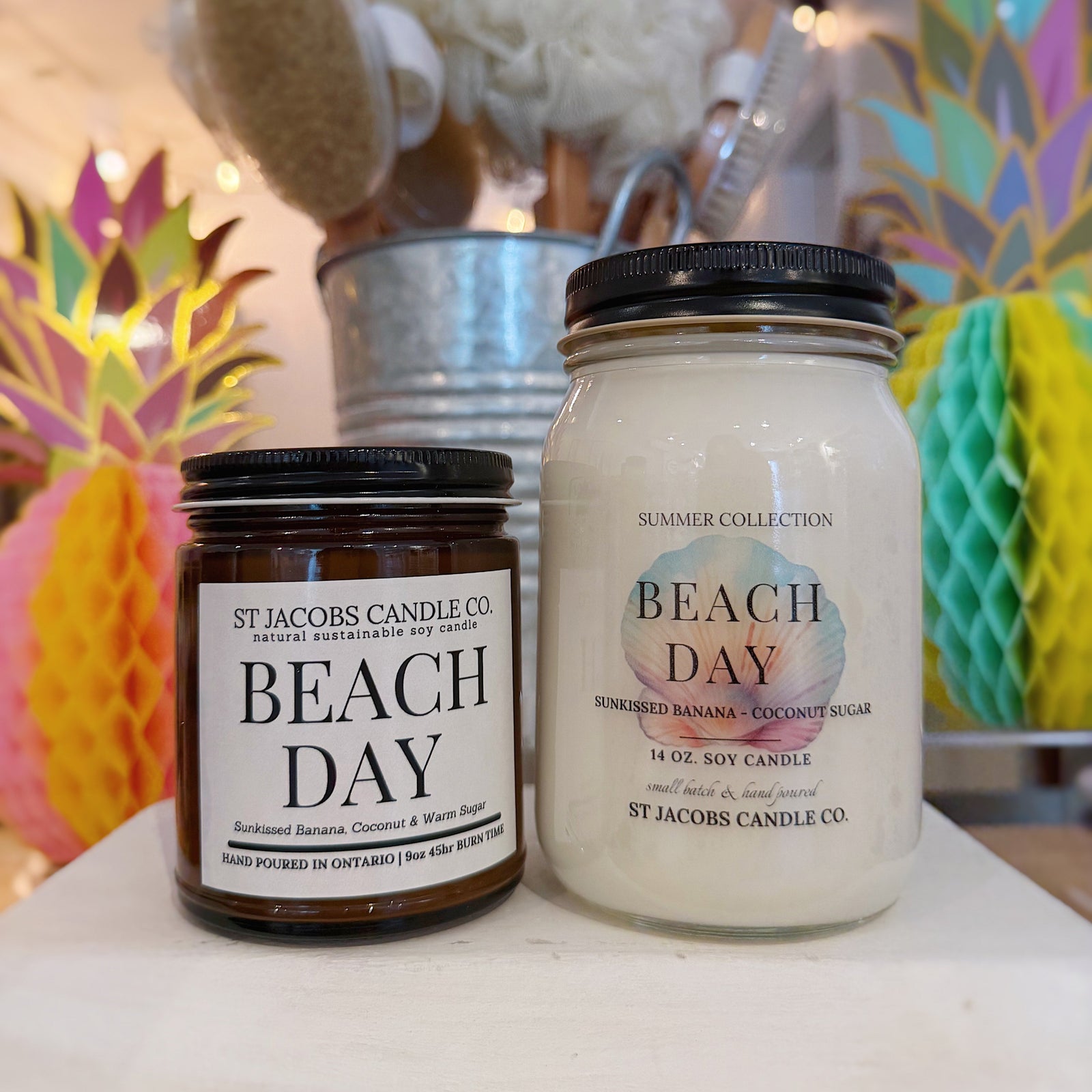 Beach Day Natural Soy Candle - Summer '25 Collection