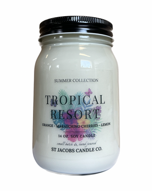 Tropical Resort  Natural Soy Candle