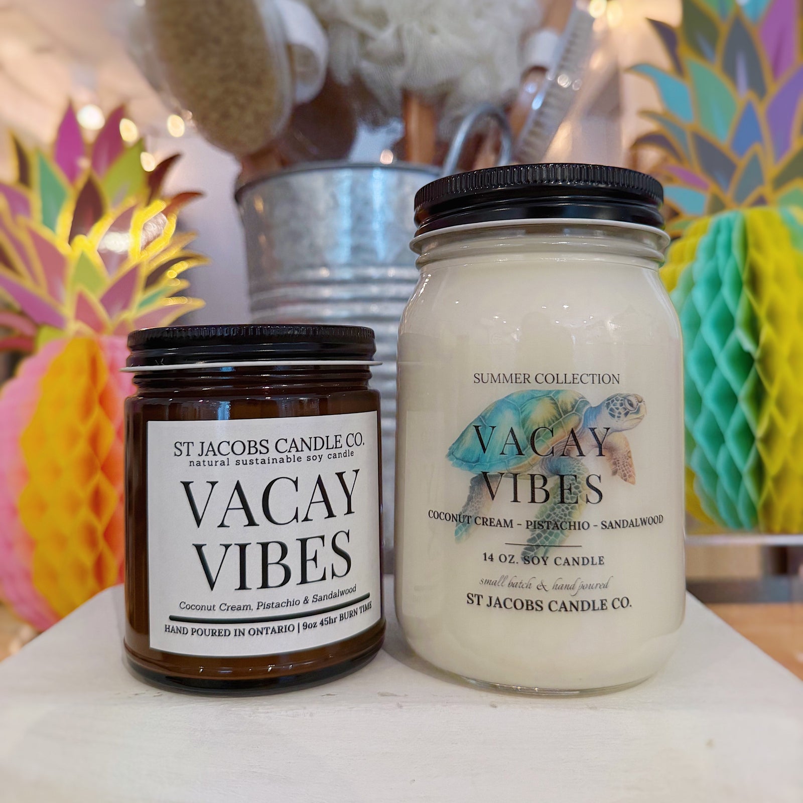 Vacay Vibes Natural Soy Candle - Summer '25 Collection