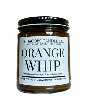 Orange Whip Natural Soy Candle