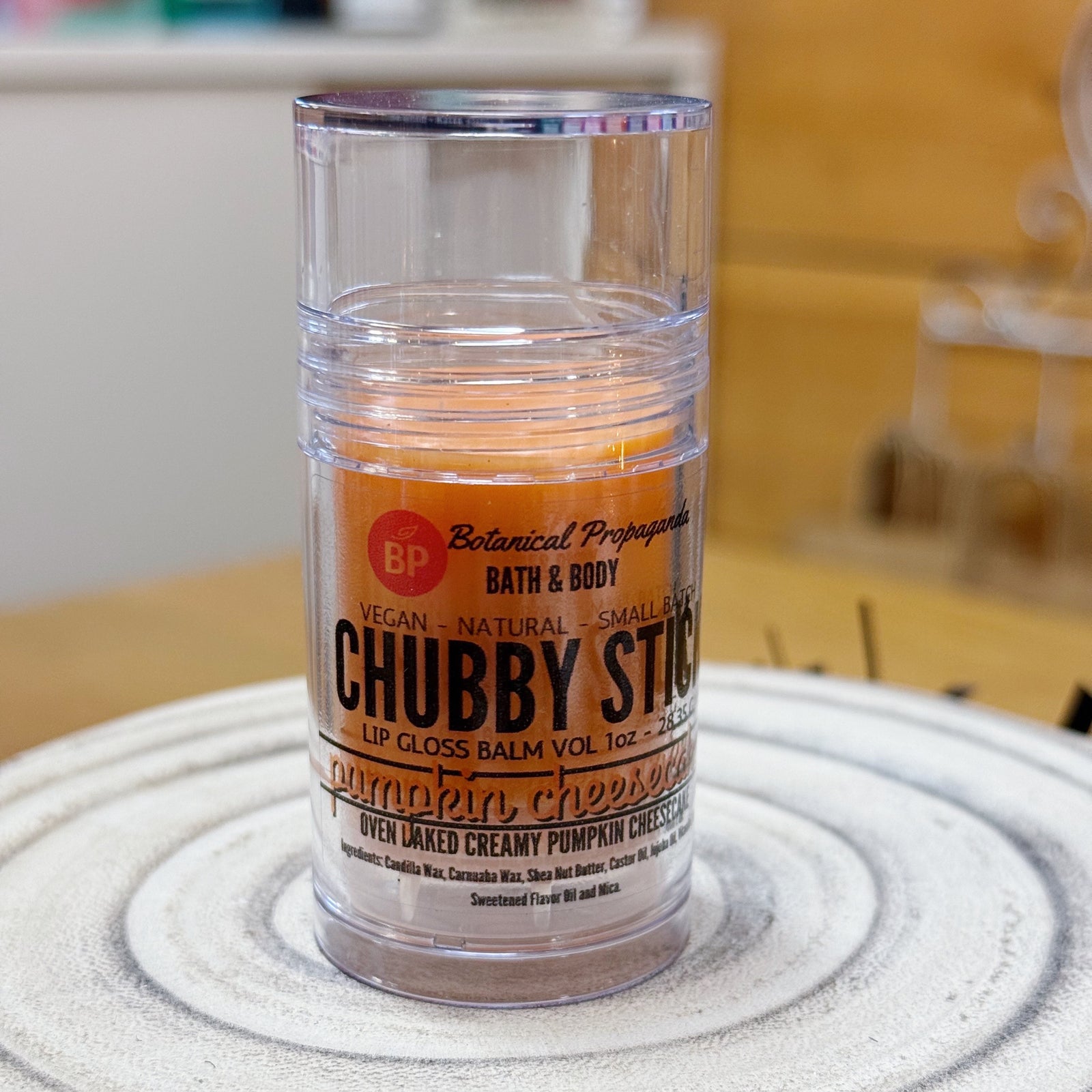 Pumpkin Cheesecake Chubby Stick Lip Balm & Gloss