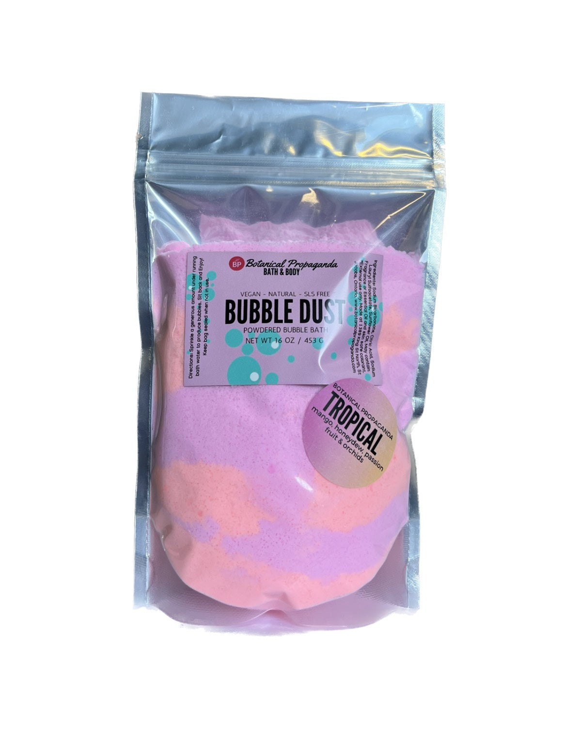 Tropical Bubble Dust