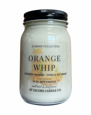 Orange Whip Natural Soy Candle