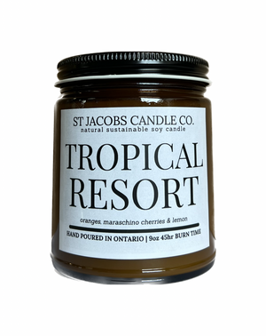 Tropical Resort  Natural Soy Candle