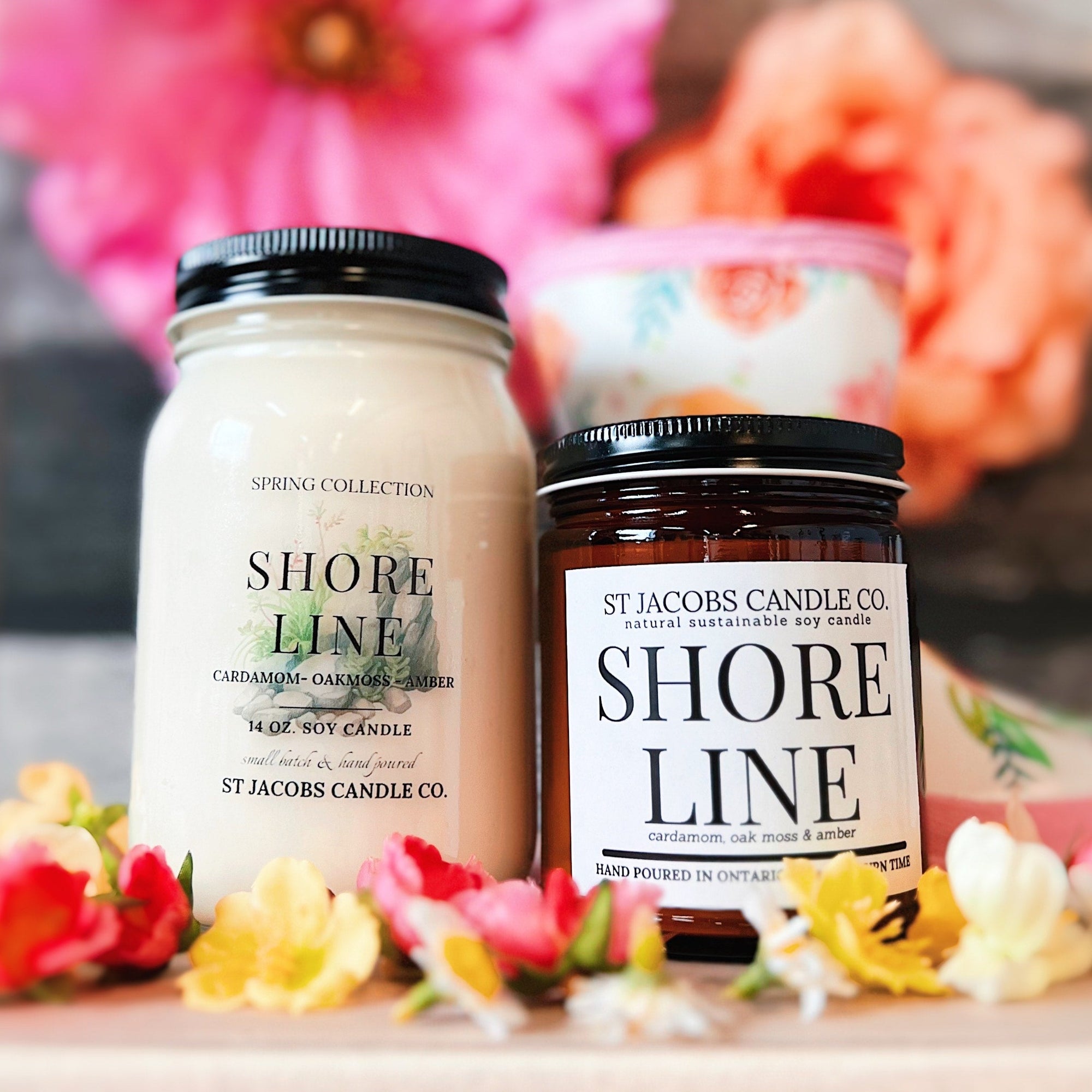 Shore Line Soy Candle- Spring Collection