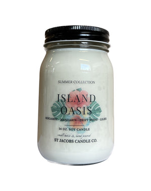 Island Oasis Natural Soy Candle