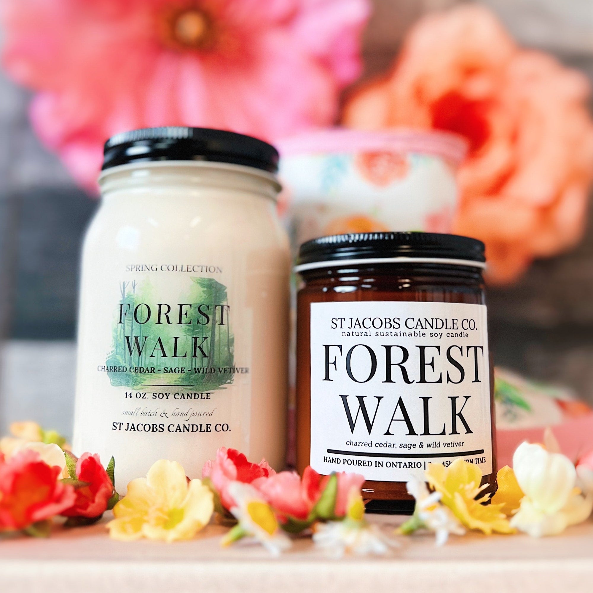 Forest Walk Soy Candle- Spring Collection