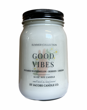 Good Vibes Natural Soy Candle