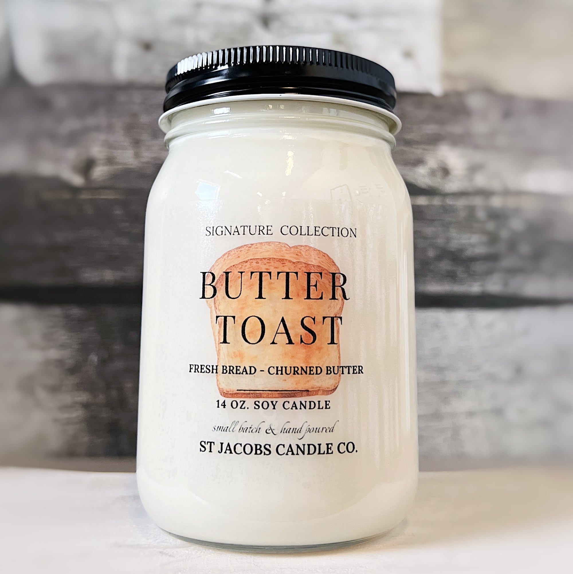 Butter Toast Natural Soy Candle