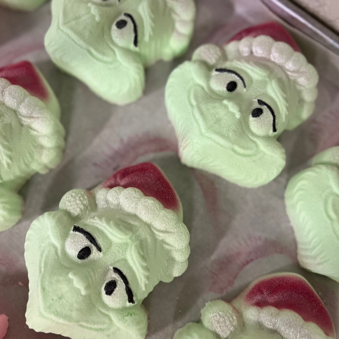 Mr. Meanie Hand Painted Luxury Bath Bomb