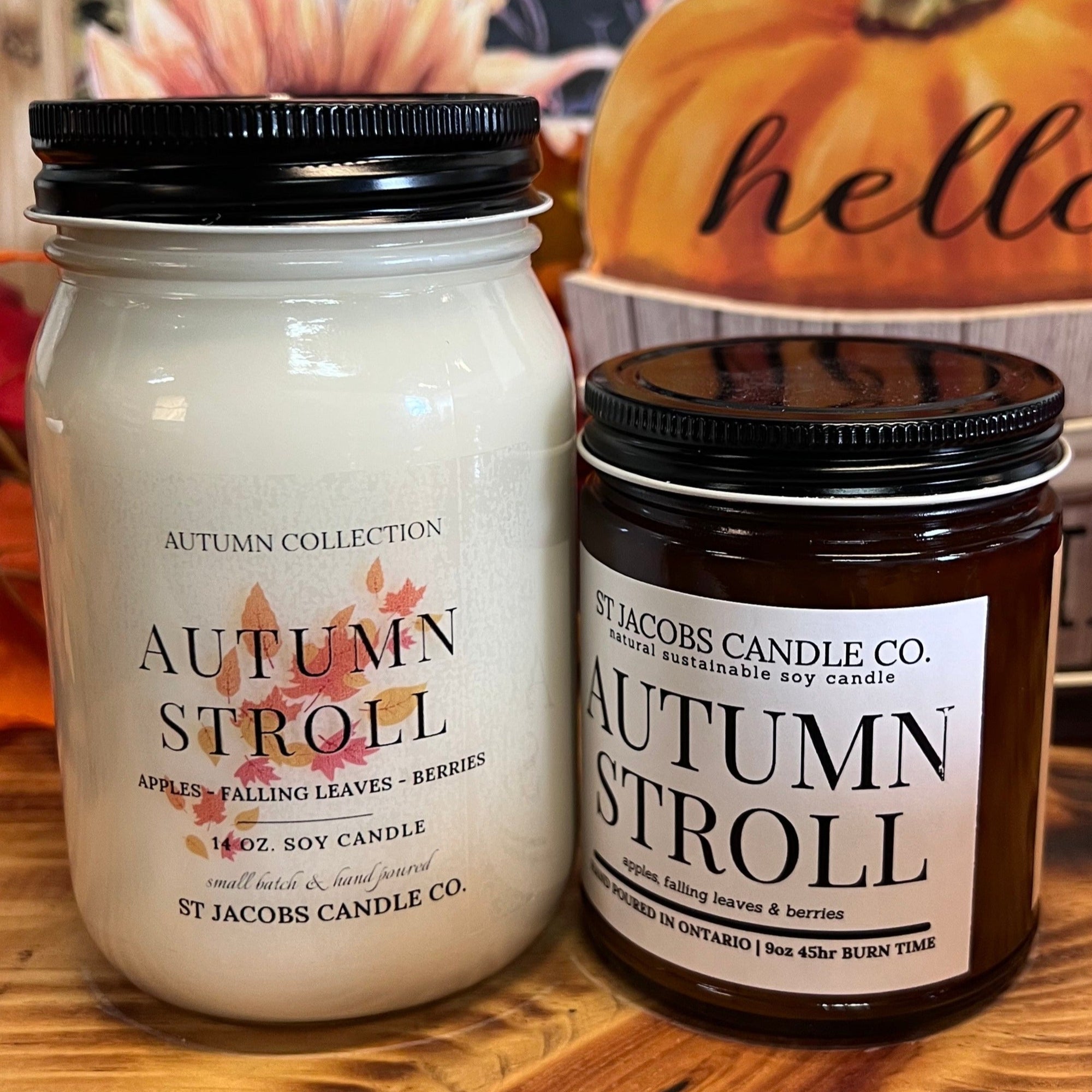 Autumn Stroll Natural Soy Candle 🍂 Fall 2023 Collection