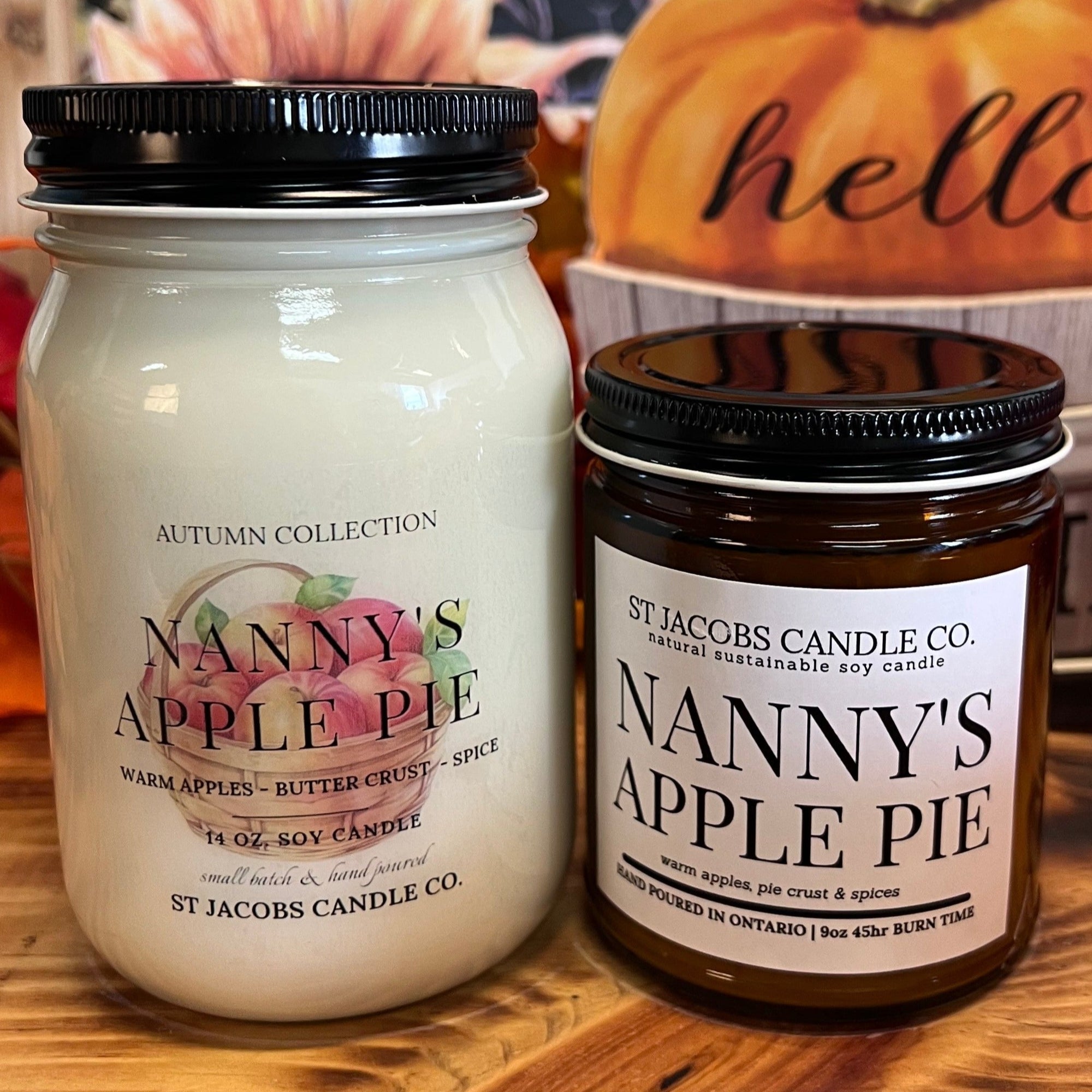 Nanny's Apple Pie Natural Soy Candle 🍂 Fall 2023 Collection