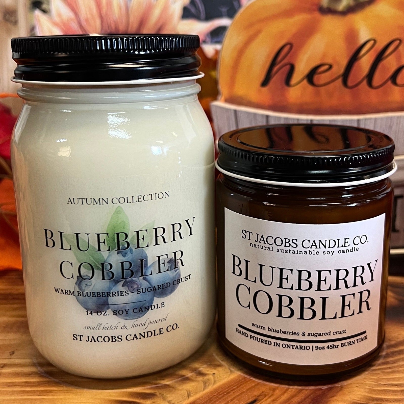 🍂 Fall 2025 Collection 🍂 Blueberry Cobbler Natural Soy Candle