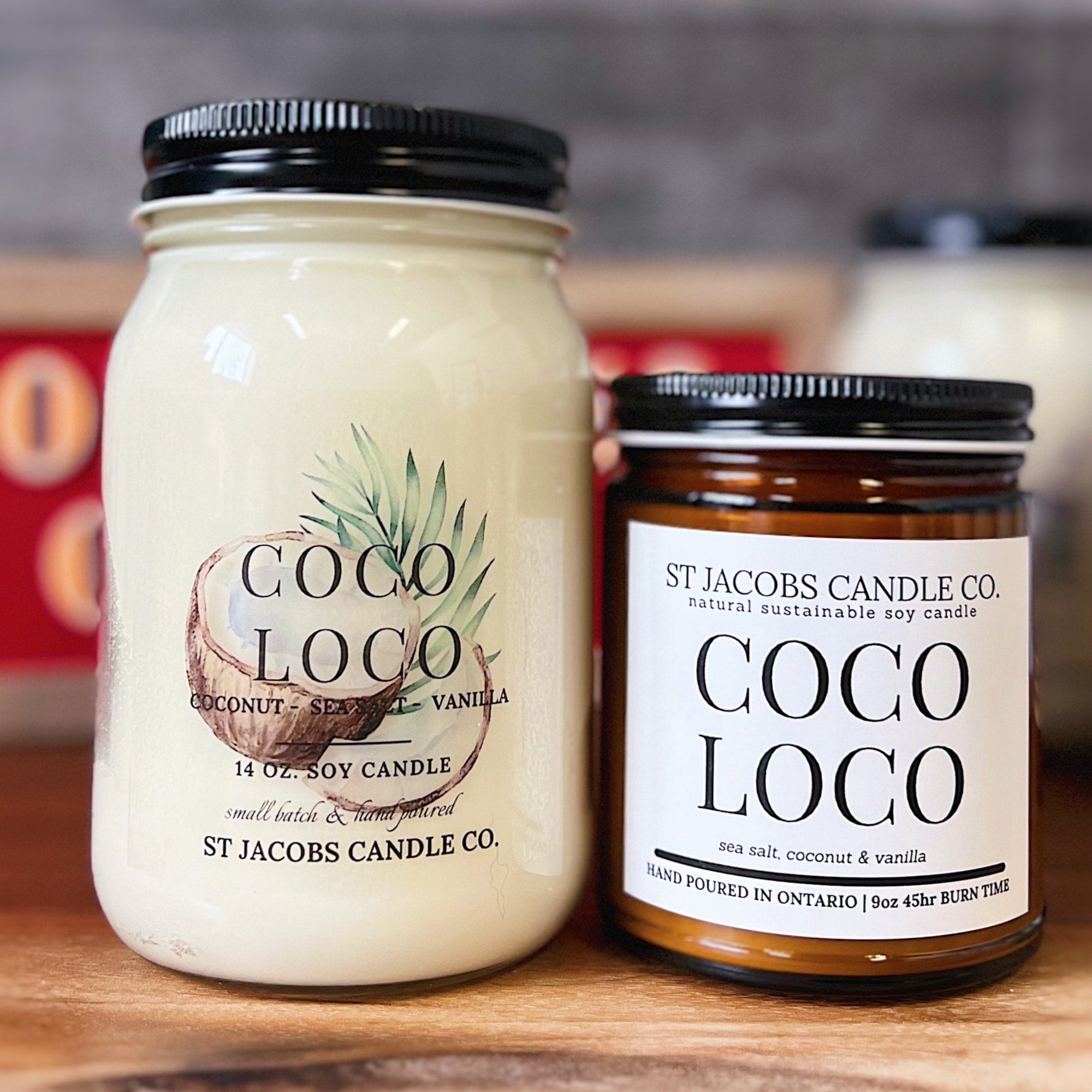 "COCO LOCO" Natural Soy Candle