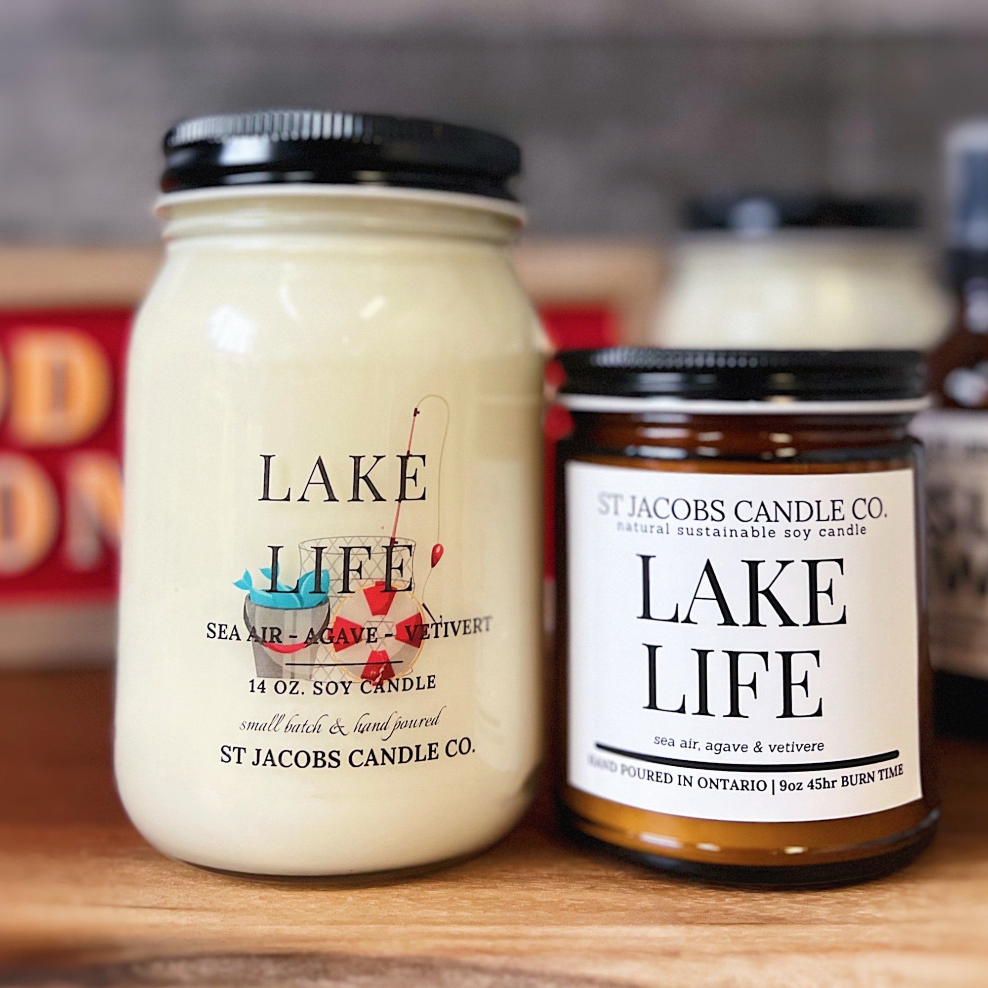 "LAKE LIFE" Natural Soy Candle