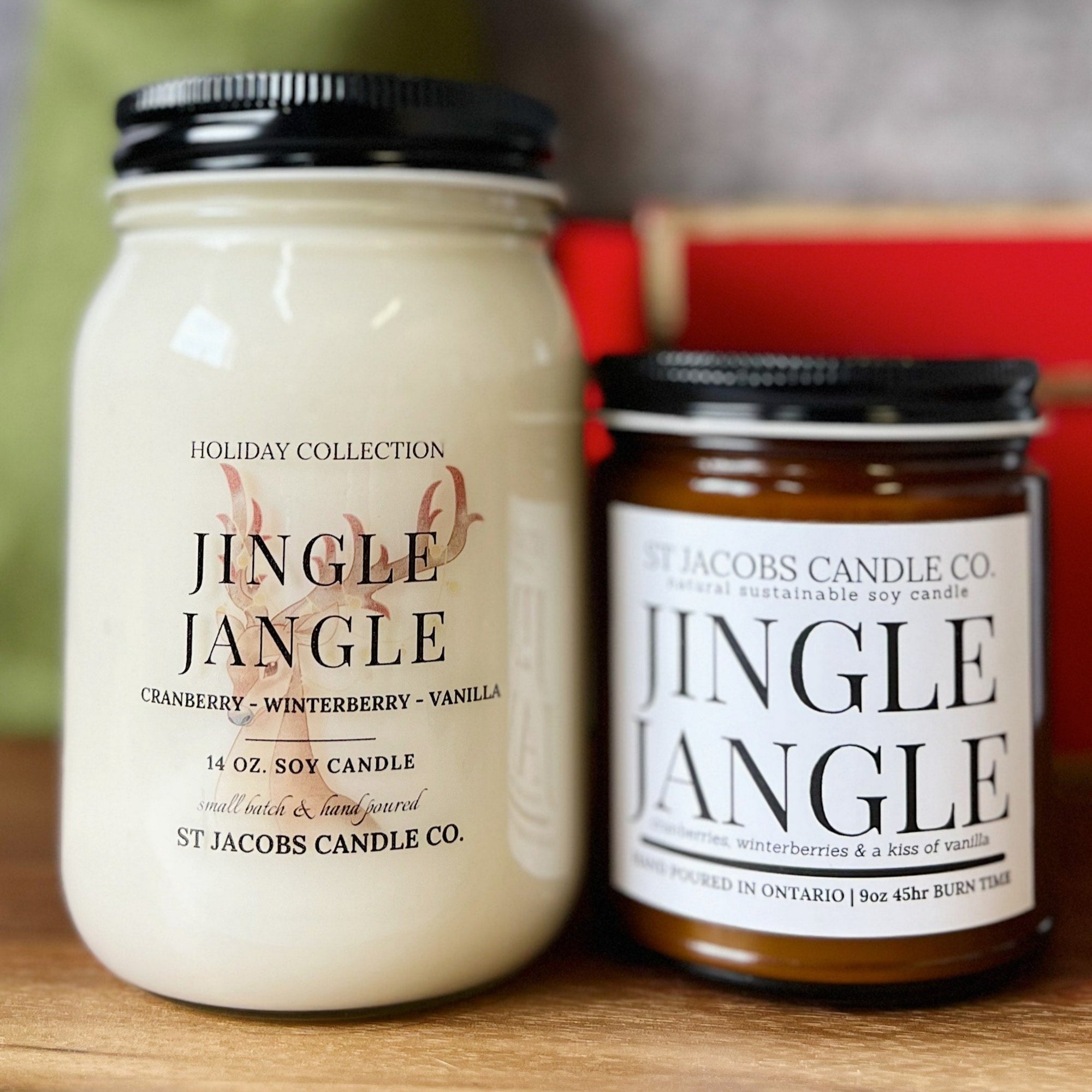 🎅Holiday Season 2023❄️JINGLE JANGLE☃️Natural Soy Candle