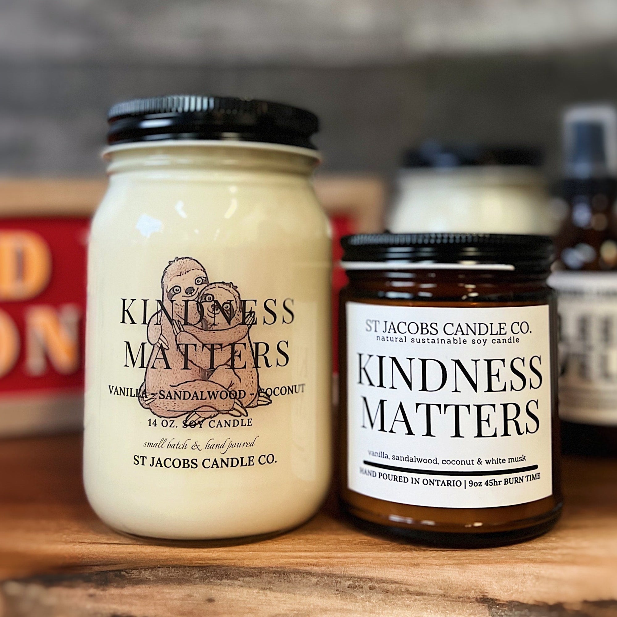"KINDNESS MATTERS" Natural Soy Candle