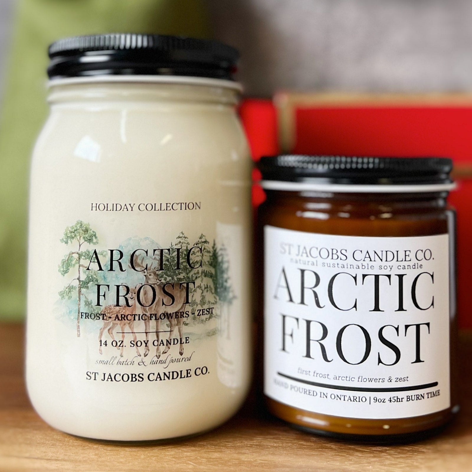 🎅Holiday Season 2025❄️ARCTIC FROST☃️Natural Soy Candle