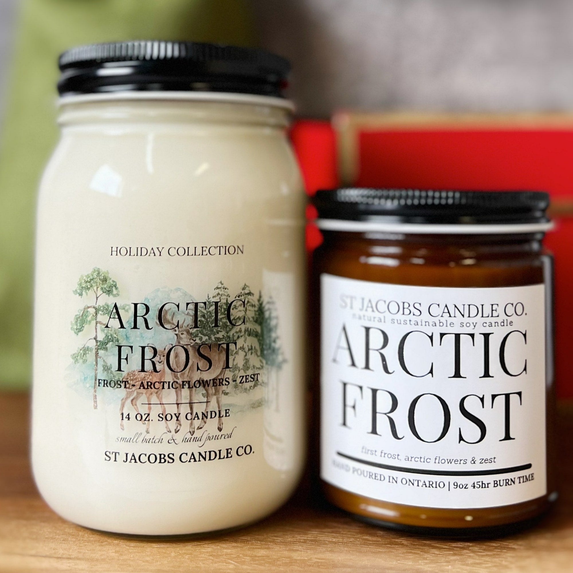 🎅Holiday Season 2023❄️ARCTIC FROST☃️Natural Soy Candle