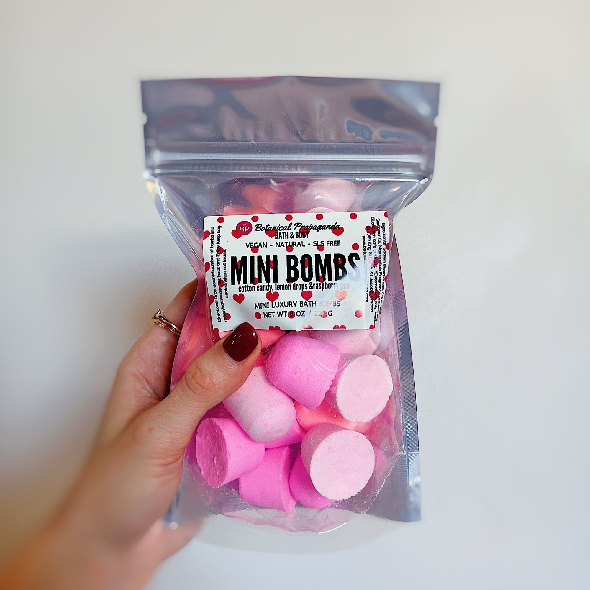 Valentine's Mini Bath Bombs