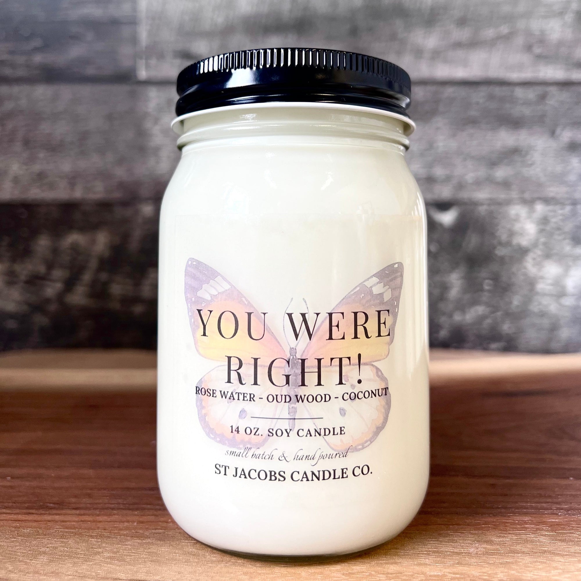 YOU WERE RIGHT - Natural Soy Candle 👩Mother's Day Collection💝